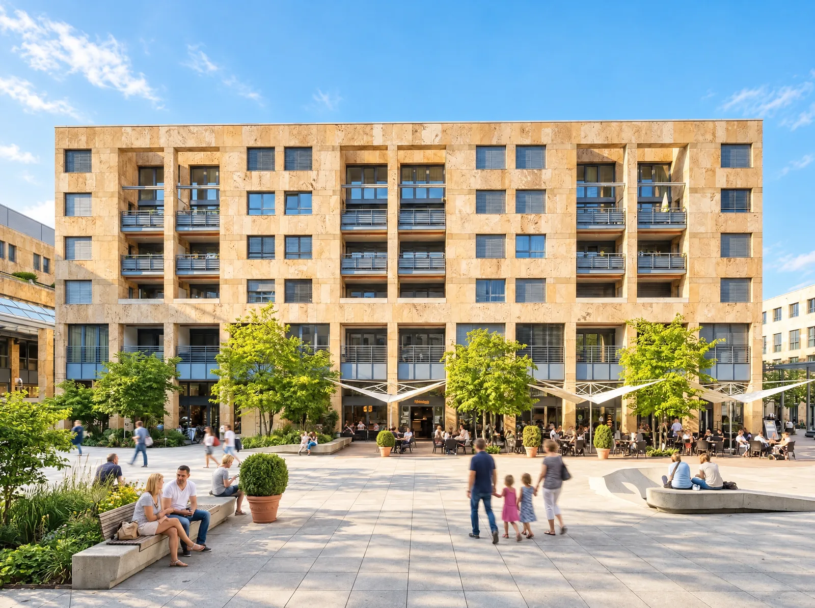 Das Gebäude des Storey-Büros
